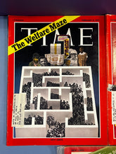 Load image into Gallery viewer, Lot of 5 Vintage Time Magazines 1971-1972 Muskie, Hirohito, Connally
