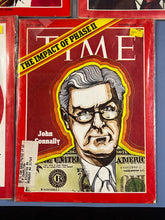 Load image into Gallery viewer, Lot of 5 Vintage Time Magazines 1971-1972 Muskie, Hirohito, Connally

