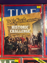 Load image into Gallery viewer, Lot of 5 Vintage Time Magazines 1971-1972 Muskie, Hirohito, Connally
