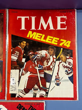 Load image into Gallery viewer, Lot of 5 Vintage Time Magazines 1970s - CIA, Political Wives, Melee 74
