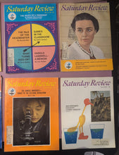 Load image into Gallery viewer, Lot of 9 Vintage Saturday Review Magazines - Various Dates &amp; Covers

