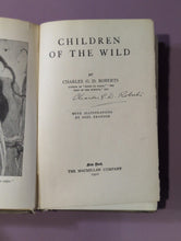 Load image into Gallery viewer, Out-of-Doors Stories by Major C. G. D. Roberts (Macmillan Company) Signed
