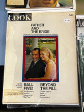 Load image into Gallery viewer, Lot of 4 LOOK Magazines 1968 &amp; 1971 Kennedy, Hoffman, Nixon Covers
