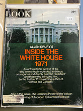 Load image into Gallery viewer, Lot of 4 LOOK Magazines 1968 &amp; 1971 Kennedy, Hoffman, Nixon Covers
