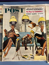 Load image into Gallery viewer, Lot of 3 Vintage The Saturday Evening Post Magazines 1960, 1961, 1962
