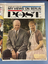 Load image into Gallery viewer, Lot of 3 Vintage The Saturday Evening Post Magazines 1960, 1961, 1962

