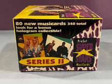 Load image into Gallery viewer, 1991 ProSet Super Stars MusiCards Series II Factory Sealed Box (36 Packs)
