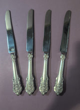 Load image into Gallery viewer, Set of 4 Wallace Stradivari Stainless Steel Grande Baroque Lunch Knife
