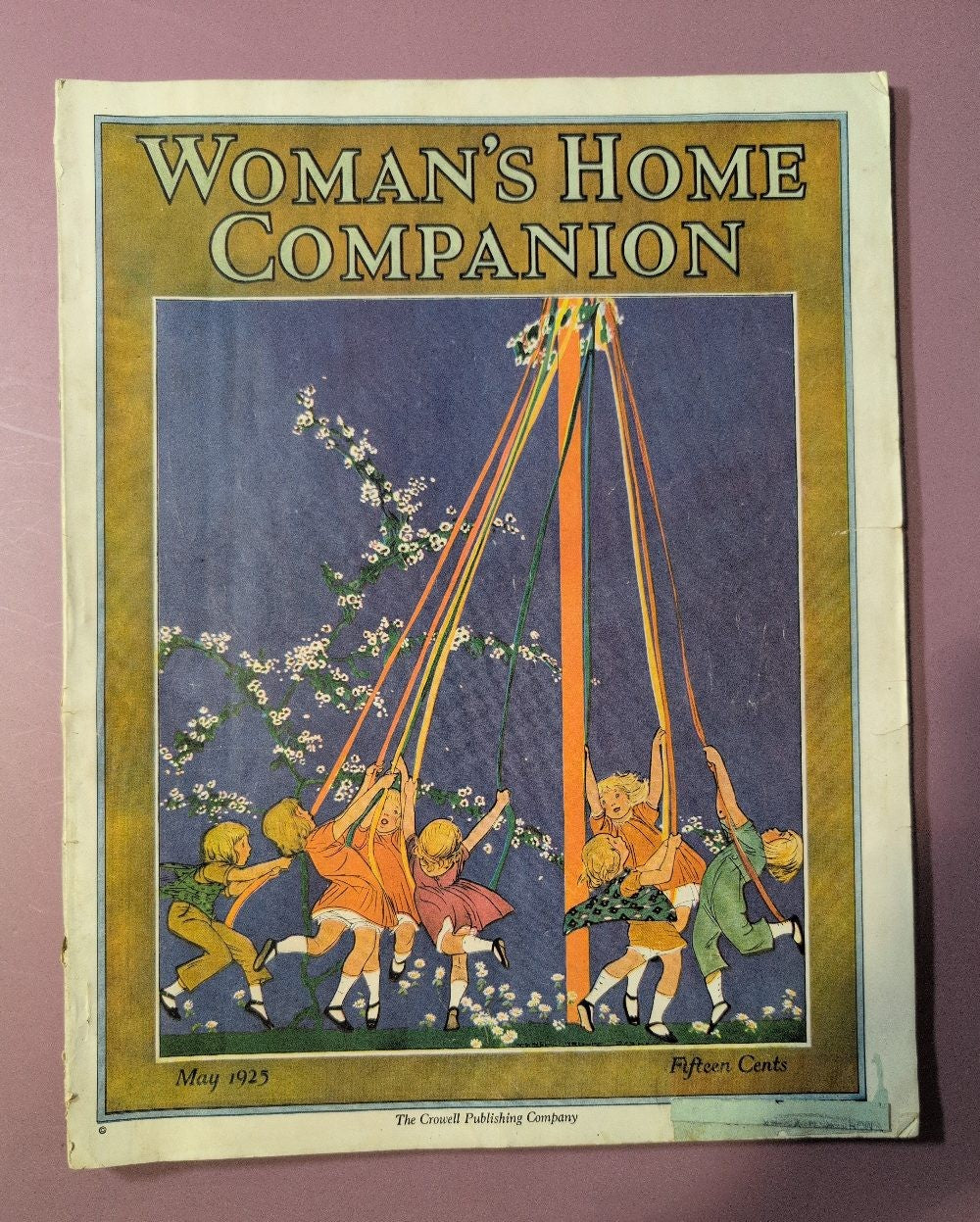 Woman's Home Companion Magazine May 1925 - Maypole Cover
