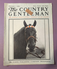 Load image into Gallery viewer, The Country Gentleman Magazine February 1 1913 Curtis Publishing Vintage
