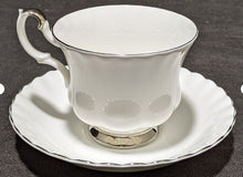 Load image into Gallery viewer, ROYAL ALBERT Fine Bone China Tea Cups &amp; Saucers - Chantilly Pattern
