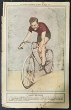 Load image into Gallery viewer, LA Press Montreal 29th June 1929 Bobby Walthour Cycling poster Good Condition
