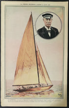 Load image into Gallery viewer, LA Press Montreal 14th June 1930 LE Shamrock V Sailing Good Condition
