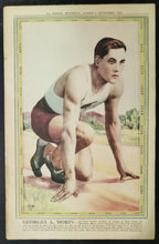 Load image into Gallery viewer, LA Press Montreal 6th September 1930 Georges A. Morn Runner poster Good
