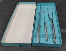Load image into Gallery viewer, Birks 3 Pc. Stainless Steel Carving Set, In Original Box
