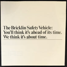 Load image into Gallery viewer, 1974-75 Bricklin Sports Car Color Dealer Poster Style Sales Brochures
