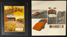 Load image into Gallery viewer, 1974-75 Bricklin Sports Car Color Dealer Poster Style Sales Brochures
