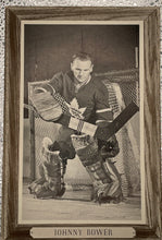 Load image into Gallery viewer, Vintage 1964-67 Johnny Bower Toronto Maple Leafs Goalie Beehive Photo
