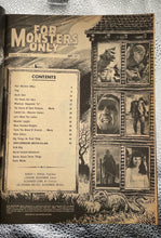 Load image into Gallery viewer, For Monsters Only #9 Magazine (Sept 1971) Trog, Christopher Lee Dracula
