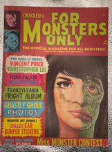 Load image into Gallery viewer, Cracked's For Monsters Only Magazine #1 (March 1965) Vincent Price
