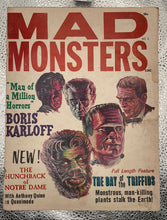 Load image into Gallery viewer, Mad Monsters Magazine #6 (1963) Charlton - Day of the Triffids Boris Karloff
