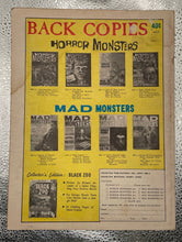 Load image into Gallery viewer, Mad Monsters Magazine #6 (1963) Charlton - Day of the Triffids Boris Karloff

