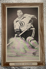 Load image into Gallery viewer, Vintage 1964-67 Murray Balfour Boston Bruins Hockey Action Beehive Photo
