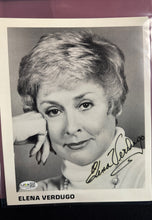 Load image into Gallery viewer, Elena Verdugo Signed B&amp;W 8x10 Photograph Autograph JSA Certified CM26154
