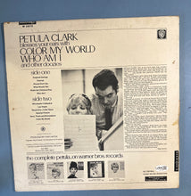 Load image into Gallery viewer, Petula Clark Signed "Color My World / Who Am I" LP JSA Certified Autograph
