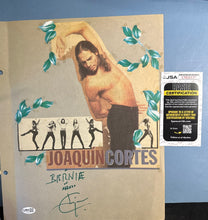 Load image into Gallery viewer, Joaquín Cortés Autographed Signed Scrapbook Page JSA Certified CM26137
