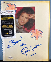 Load image into Gallery viewer, Kate Jackson Signed Page JSA Certified &amp; DeLee Lively "Grand Hotel" Autograph
