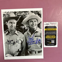 Load image into Gallery viewer, John Bromfield &amp; James Griffith Signed 8 x 10 JSA COA
