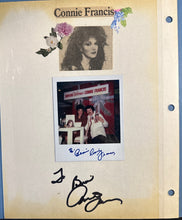 Load image into Gallery viewer, Connie Francis &amp; Coronation Street Cast Autograph Scrapbook Pages Lot
