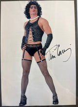 Load image into Gallery viewer, Framed Tim Curry Signed Rocky Horror Picture Show Dr. Frank-N-Furter Photo

