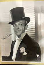 Load image into Gallery viewer, Fred Astaire Signed Black &amp; White Photograph in Tuxedo and Top Hat

