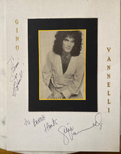 Load image into Gallery viewer, Gino Vannelli Signed Autographed Photo on 12x16 Grumbacher Canvas Board
