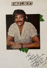 Load image into Gallery viewer, Engelbert Humperdinck Signed Autograph Photo Collage on 12x16 Canvas Art
