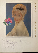 Load image into Gallery viewer, Jane Powell Autographed Portrait on 14x18 Grumbacher Canvas Board

