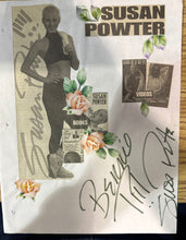 Load image into Gallery viewer, Susan Powter Signed Autograph Collage 'Stop the Insanity' Fitness Memorabilia
