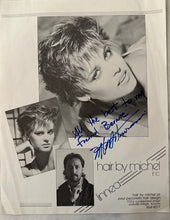 Load image into Gallery viewer, Hair By Michel  Signed Photo Autograph
