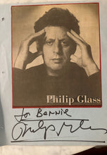 Load image into Gallery viewer, Philip Glass Signed &amp; Inscribed Photo Autograph
