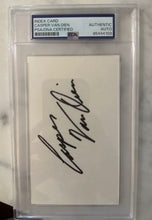 Load image into Gallery viewer, Casper Van Dien Signed Autographed Index Card PSA/DNA Certified Authentic Auto
