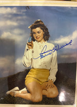 Load image into Gallery viewer, Esther Williams Autographed Photo 8x10 Actress Holding Butterfly Vintage

