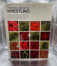 Load image into Gallery viewer, A Pictorial History of Wrestling by Graeme Kent, with hardcover dust jacket
