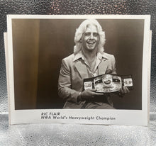 Load image into Gallery viewer, 1981 Ric Flair 8x10 Photograph his1st NWA World Heavyweight Championship Win.
