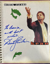 Load image into Gallery viewer, Vintage Autograph 8x11 Page w/ Derek Jacobi Signed Photo &amp; Goldie Hawn
