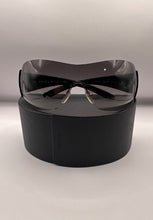 Load image into Gallery viewer, Prada 22MS Vintage Shield Wrap Sunglasses Black with Case Made In Italy
