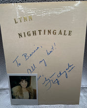Load image into Gallery viewer, Lynn Nightingale Signed Photo Folder w/ Type-1 Polaroid 1970s Canadian Skater

