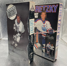 Load image into Gallery viewer, Lot of 2 Wayne Gretzky VHS Tapes: Hockey My Way &amp; Above and Beyond
