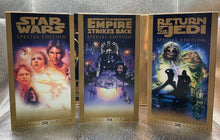Load image into Gallery viewer, Star Wars Trilogy Special Edition VHS Box Set (1997) Gold Box THX
